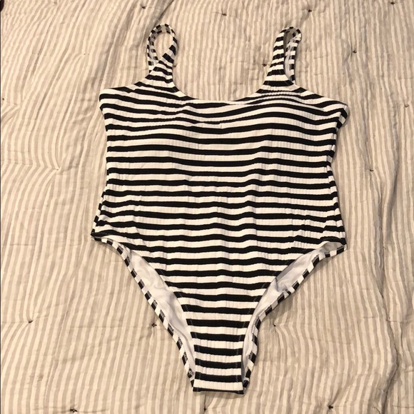 Ashley Graham Other - Ashley Graham Striped Swimsuit